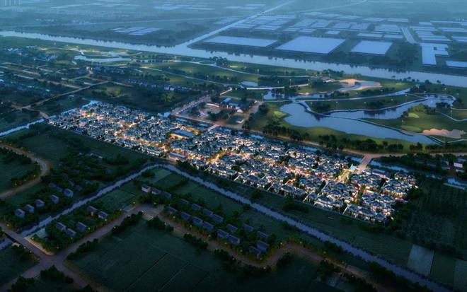 天博官网『官方』五个院子的别墅售楼处发布：探索理想居住新境界！(图2)
