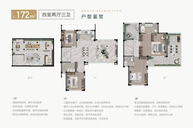 天博官网『官方』五个院子的别墅售楼处发布：探索理想居住新境界！(图6)